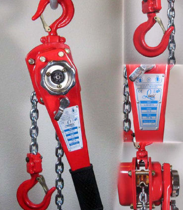 De HIJSVAST® takels en toebehoren staan garant voor veilig hijsen of sjorren en worden standaard geleverd inclusief certificaat. Ook keuring en onderhoud van deze middelen behoort tot 1 van onze diensten.